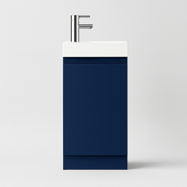 400mm Inky Blue Vanity Unit with Basin
