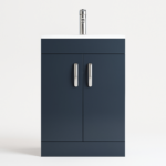 500mm Charcoal Grey Vanity Unit - Floor Standing Basin