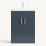 500mm Grey Gloss Vanity Unit